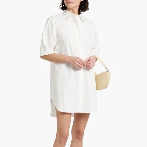 Loulou Studio Short Sleeve Shirt Dress - Picture 1 of 6